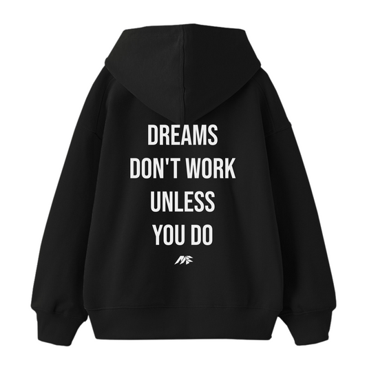 BLACK DREAMS OVERSIZE HOODIE