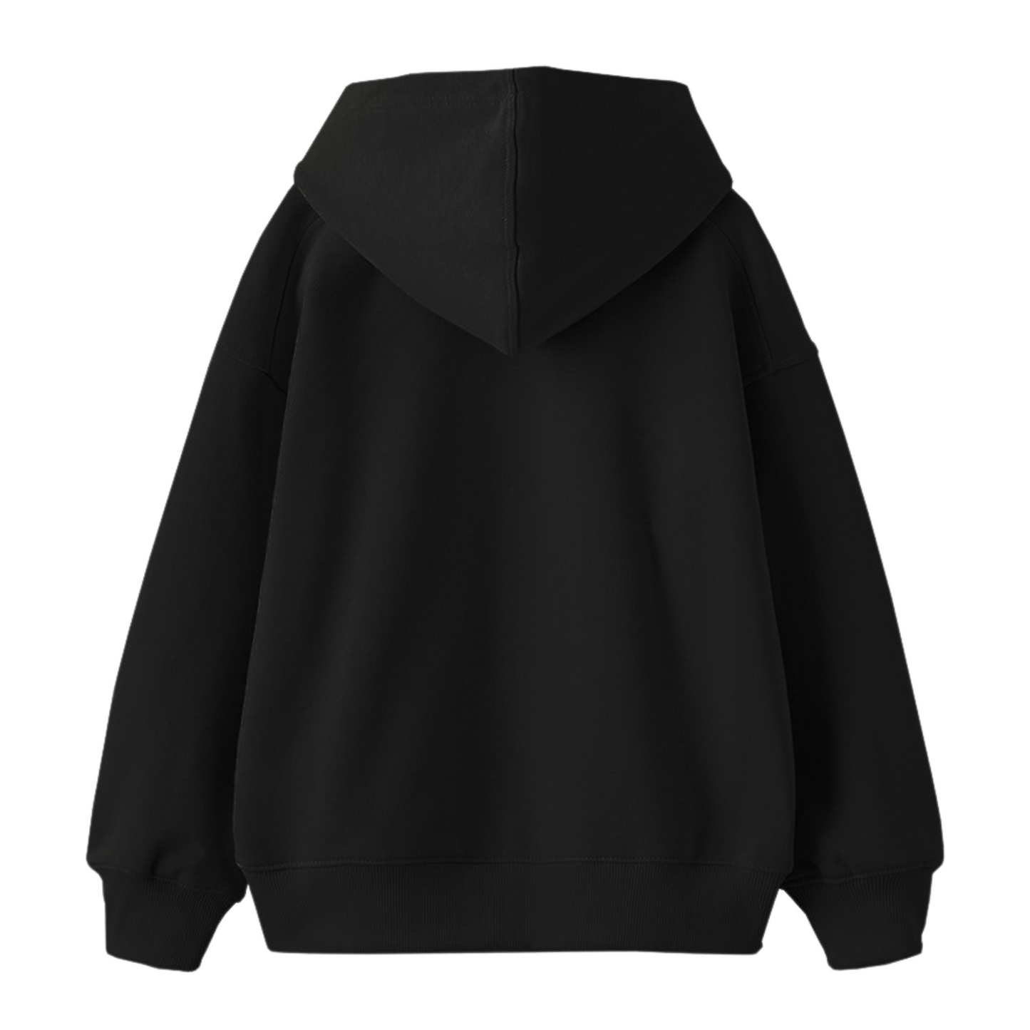 BA6 BLACK OVERSIZE HOODIE