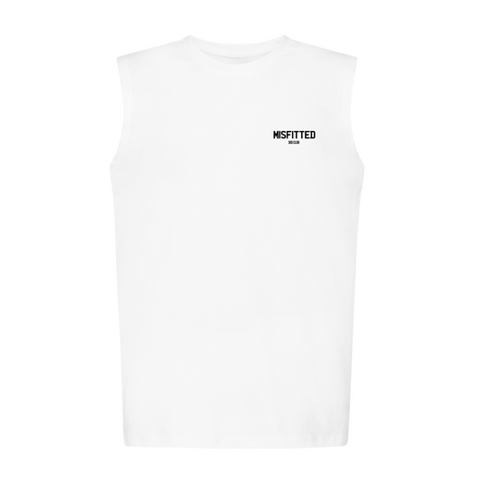 365 CLUB WHITE TANK TOP